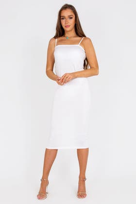 White Cami Maxi Dress